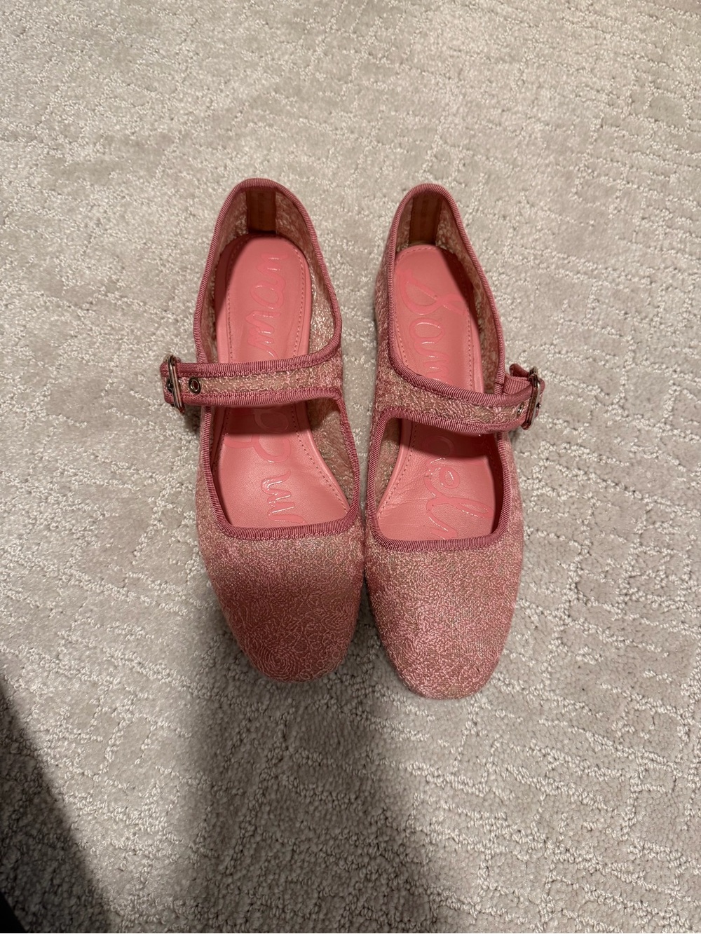Sam Edelman Pink Mesh flats